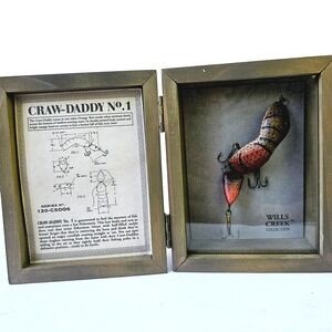 Boyds Bears Wills Creek Collection Craw-Daddy #1 Fishing Lure Decoration  M609.1
